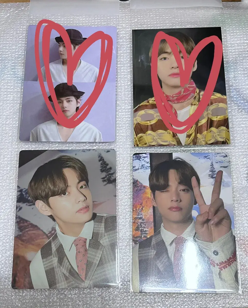 태형 미니포카 양도 mini photocard v