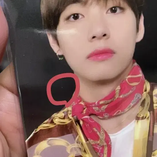 태형 미니포카 양도 mini photocard v