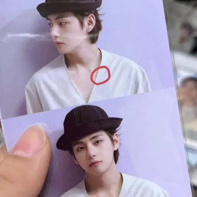 태형 미니포카 양도 mini photocard v