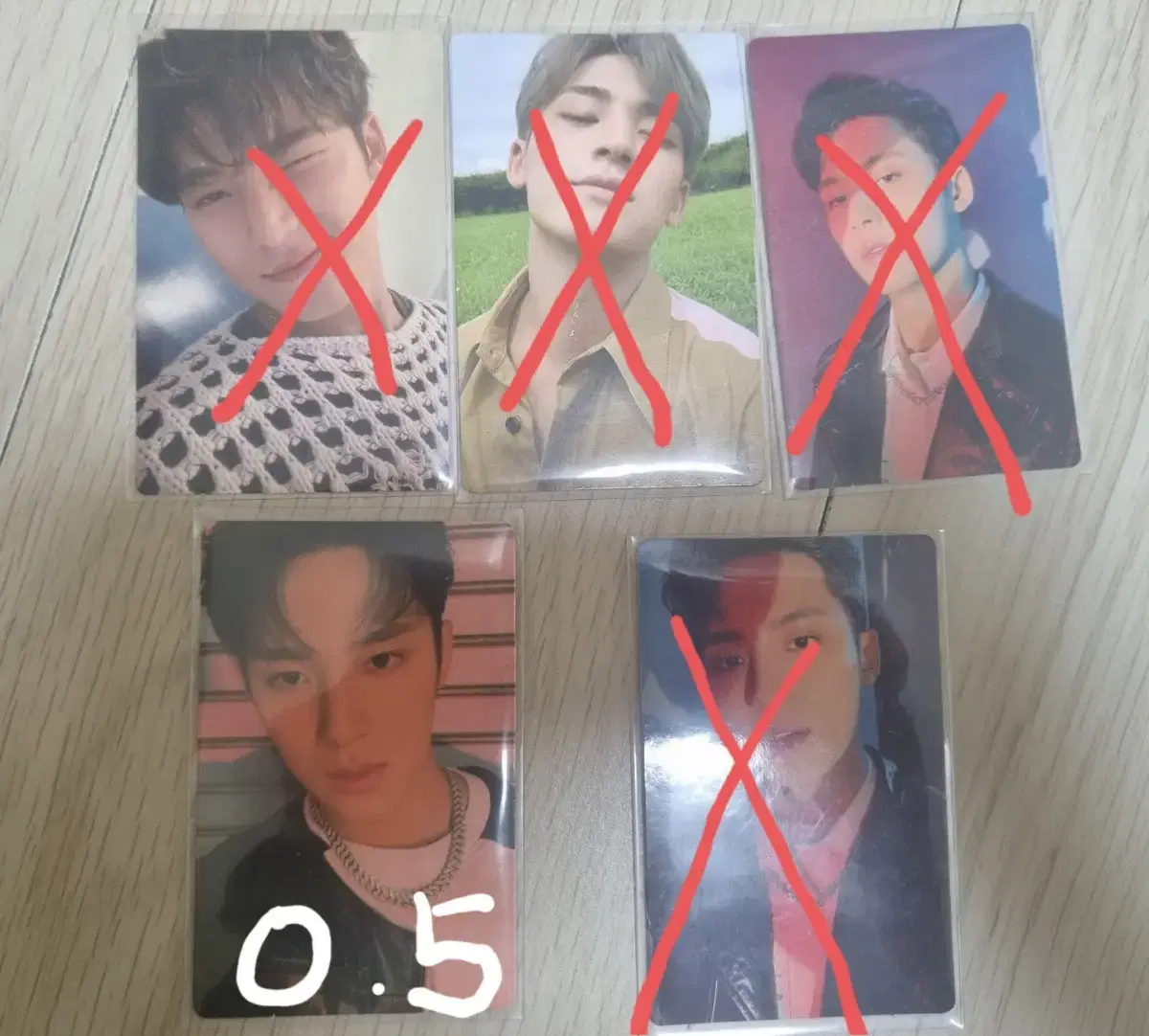 Seventeen mingyu photocard wts Ataka Unod Hoff Barremo