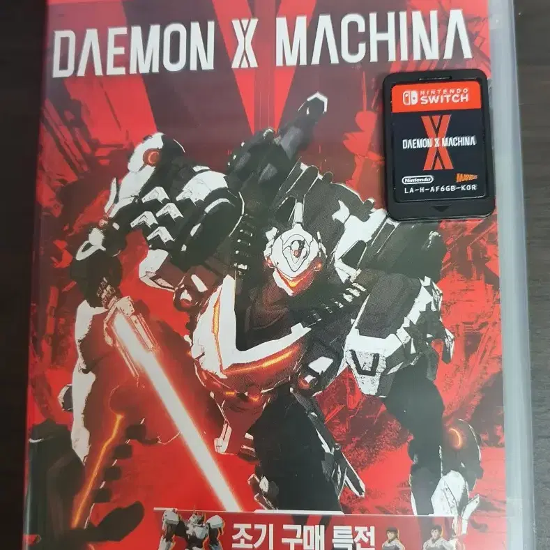 닌텐도스위치 게임칩 데몬 엑스 마키나  DAEMON X MACHINA 판