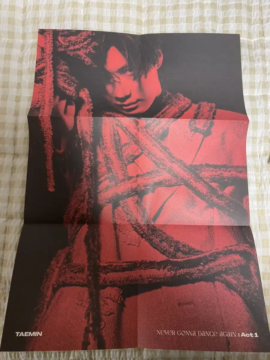 Shinee taemin Solo album Grounding poster