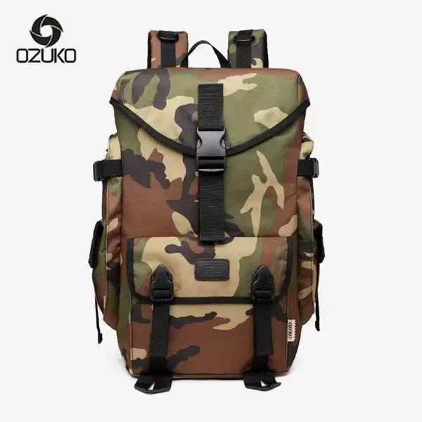 (Genuine) hiking bag,travel bag,OZUKO backpack15 2color