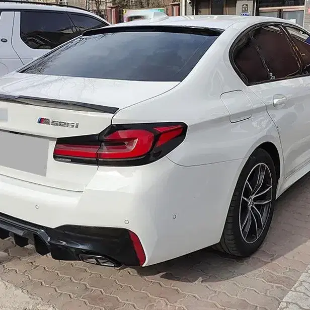 BMW 5시리즈 G30 루프 스포일러 글라스윙 블랙 카본 M5 F90