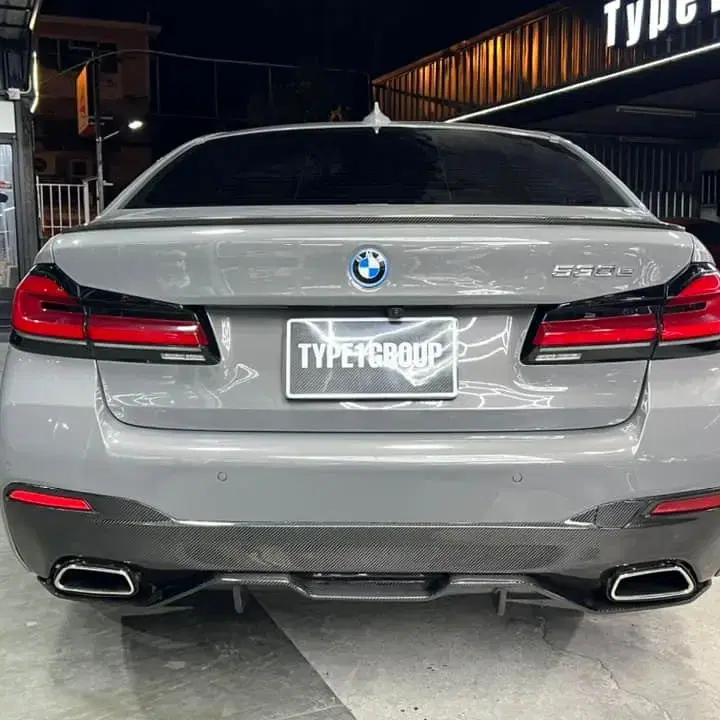 BMW 5시리즈 G30 루프 스포일러 글라스윙 블랙 카본 M5 F90