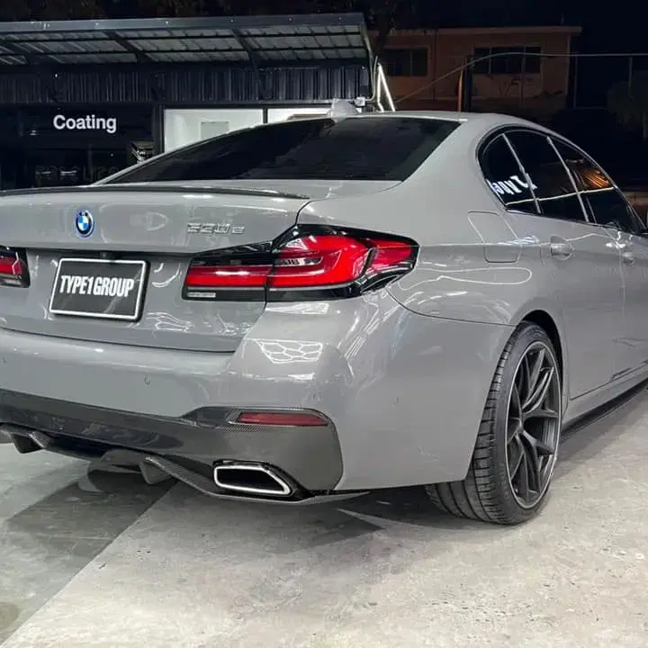 BMW 5시리즈 G30 루프 스포일러 글라스윙 블랙 카본 M5 F90