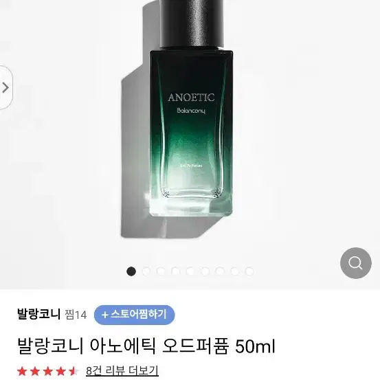 발랑코니 새상품 향수 50ML (아노에틱 EDP)