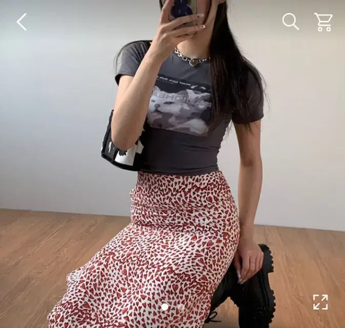 루루서울 - Loving Midi Skirt 