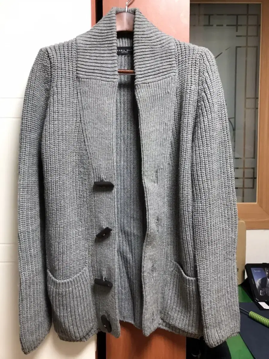 Zara Man Black Label Cardigan M