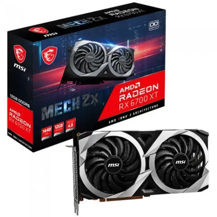 MSI 라데온 RX 6700 XT 메크 OC D6 12GB