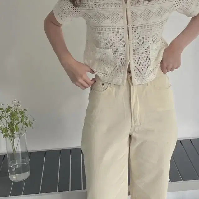 이브스튜디오 Roseday cardigan