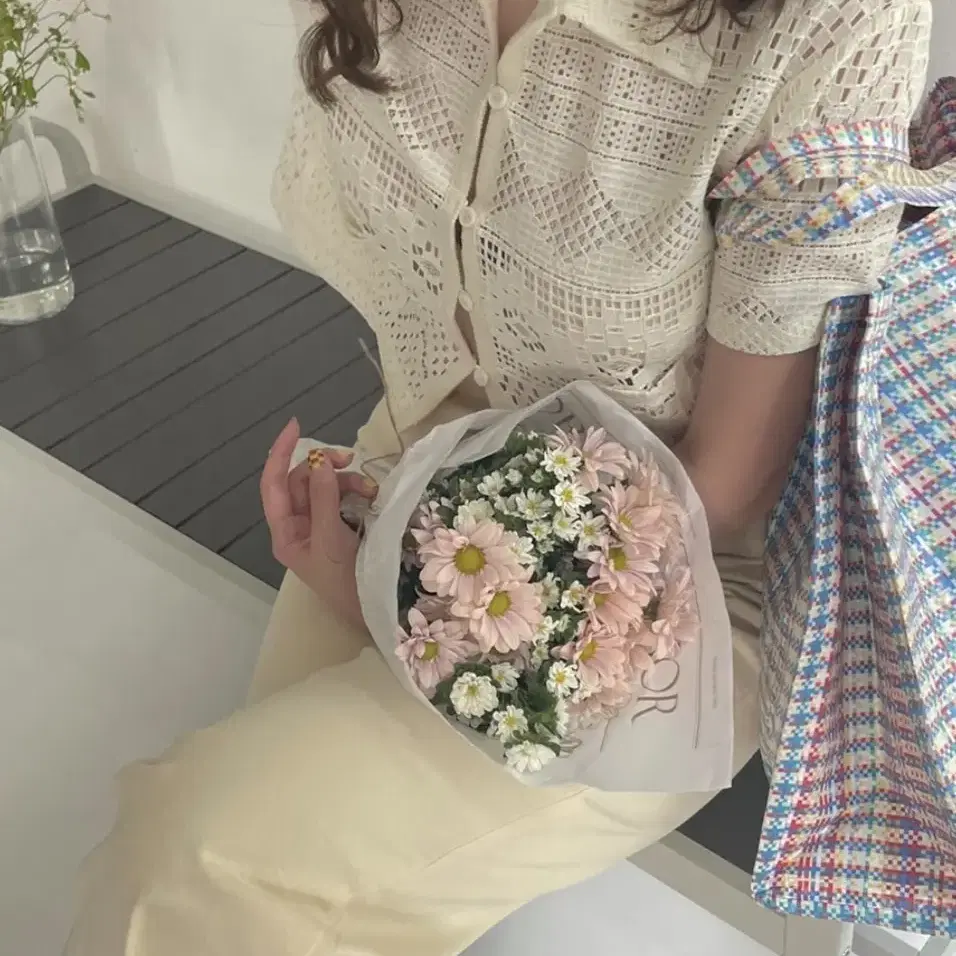 이브스튜디오 Roseday cardigan