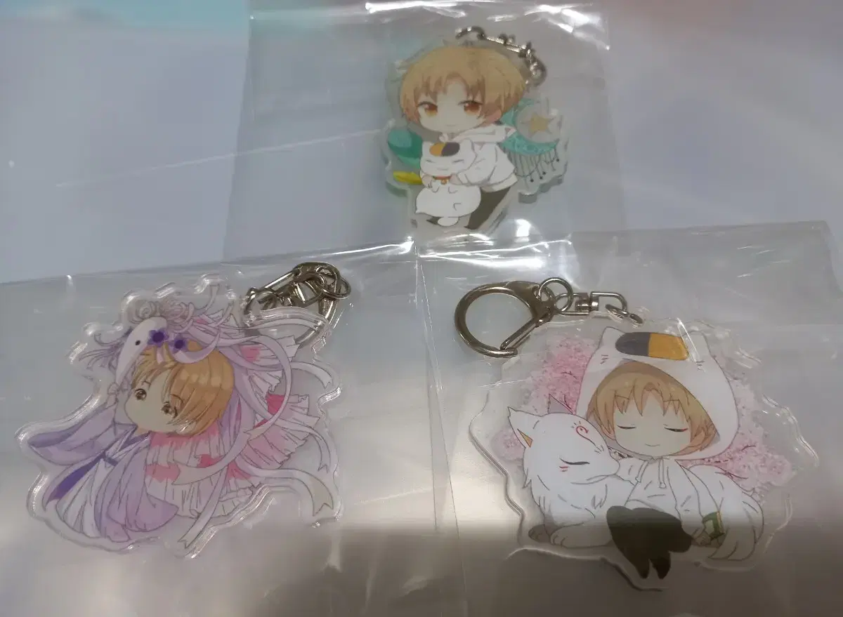 Natsumeu Seal keyring 3 types in bulk