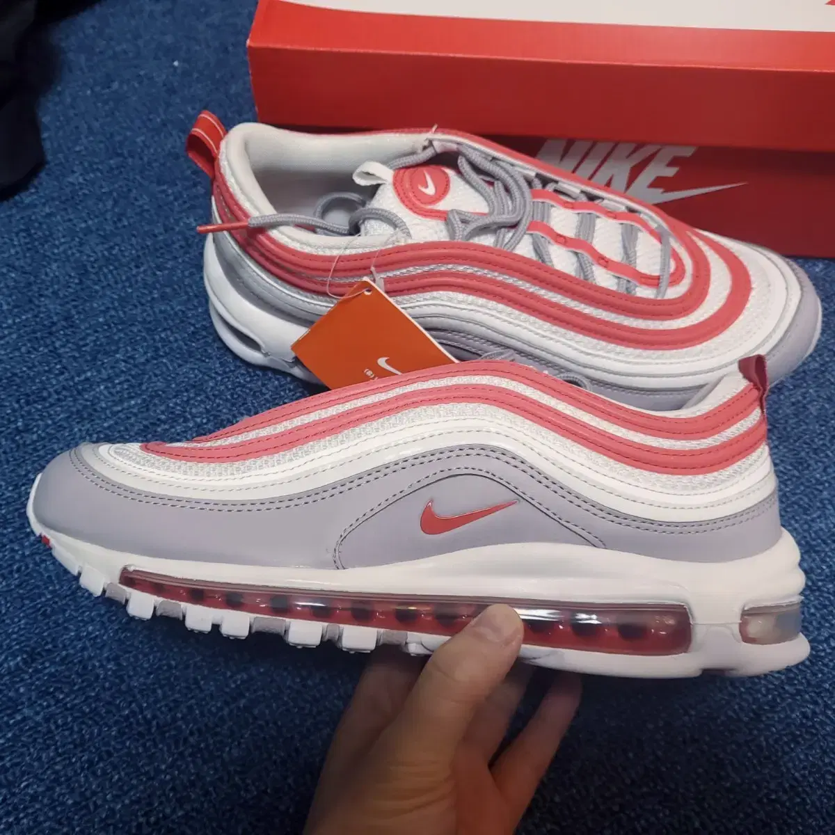 New) Nike Air Max 97 Sneakers Platinum Tint W270