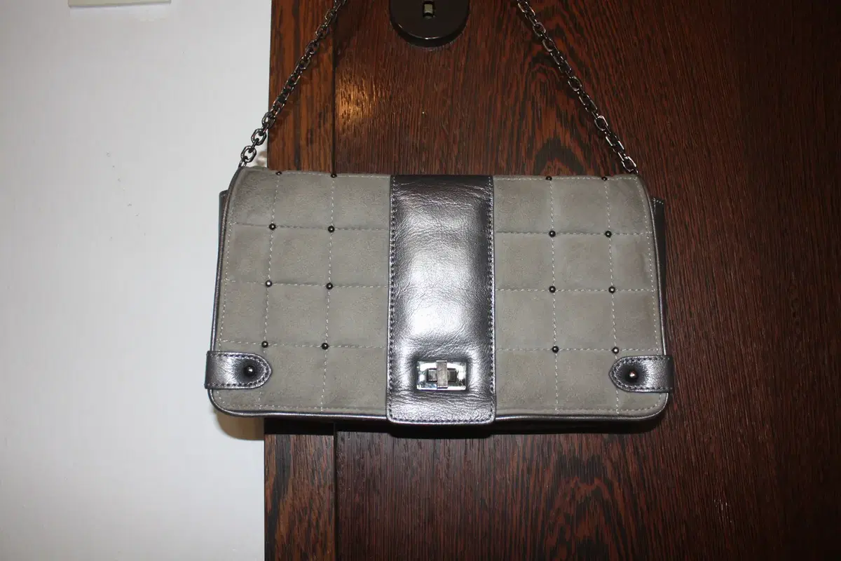 Mine Suede Chain Bag