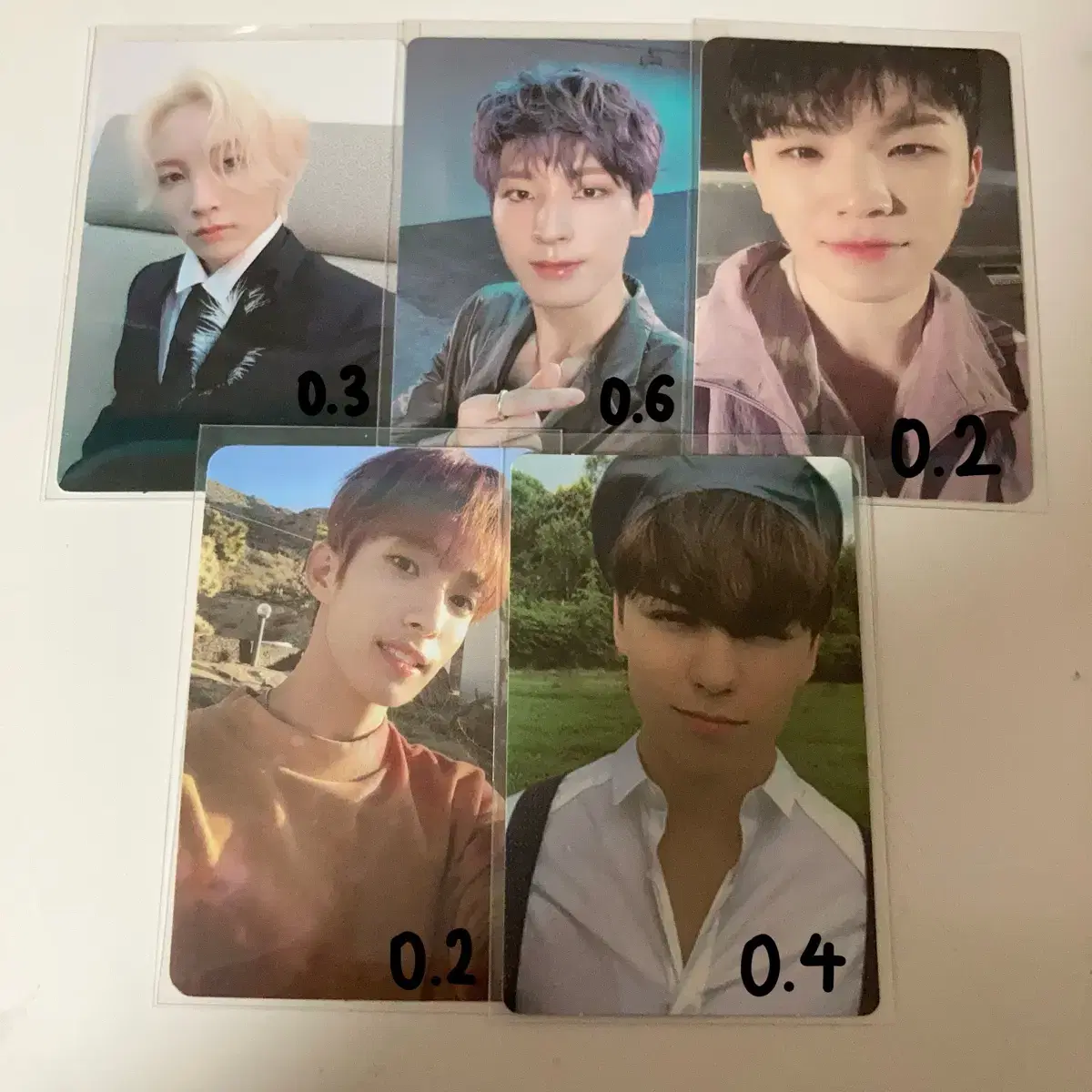 SEVENTEEN jeonghan wonwoo woozi dk vernon Unode Henggarae photocard Photo Card wts 