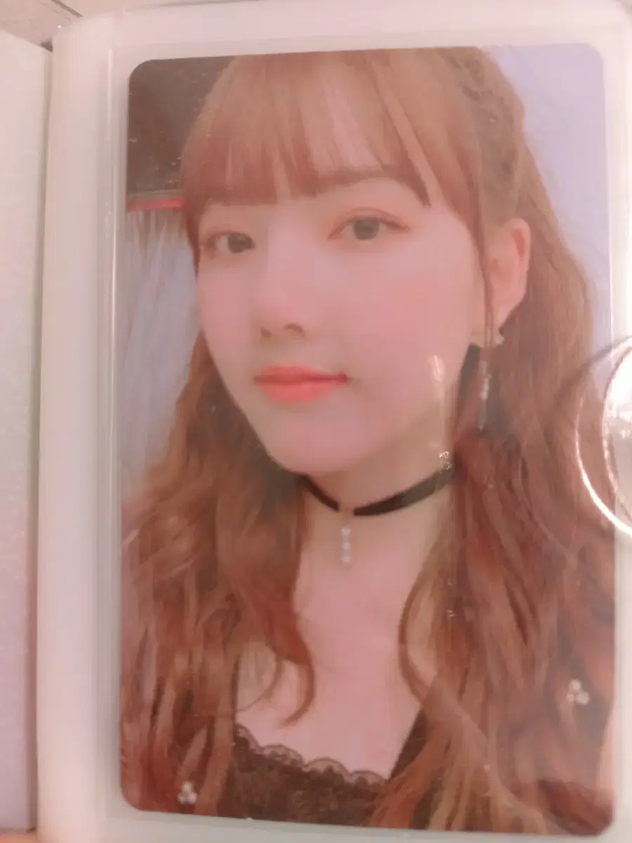 GFRIEND yerin limited album Photocard