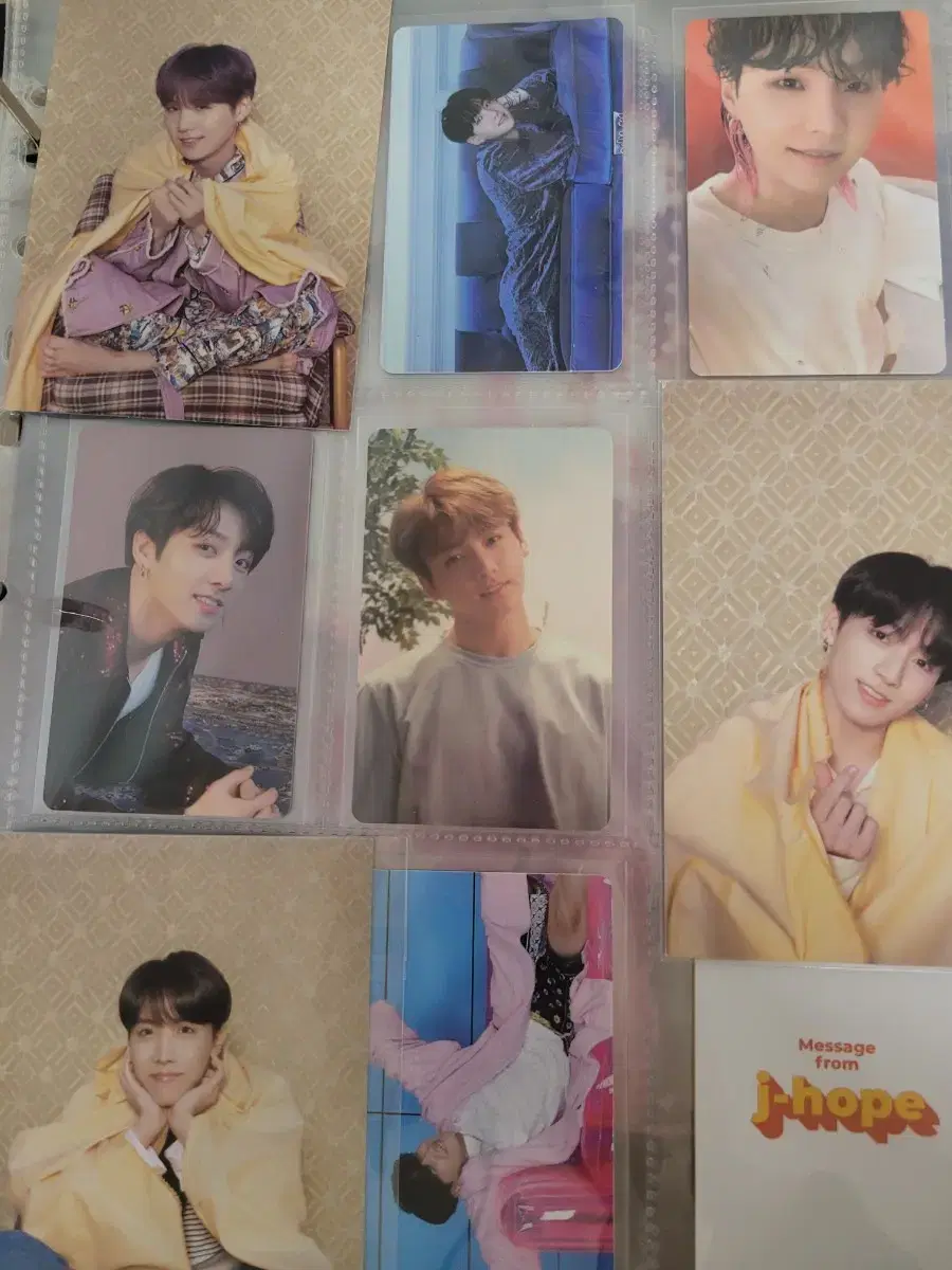 BTS Persona BE Butter Mecca j-hope Hoseok jungkook photocard postcard BTS