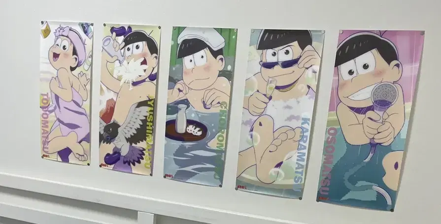 Osomatsu-san poster (Juicy, Todomatsu left)