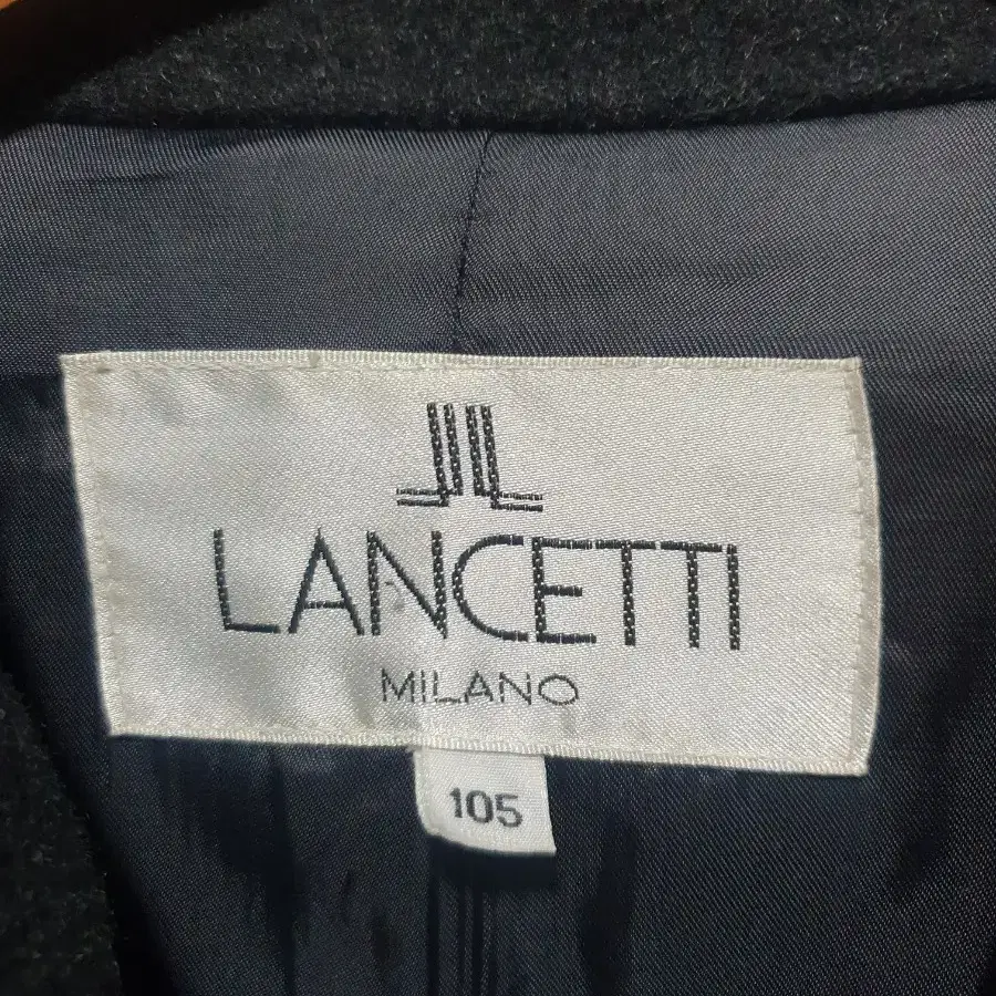 LANCETTI 핸드메이드 코트