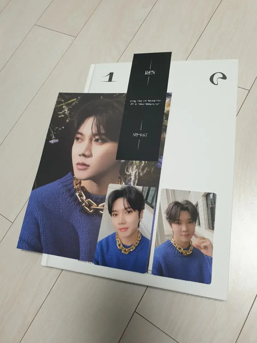 Nu'est Needle & Bubble Mingi (Ren), minhyun full set Album