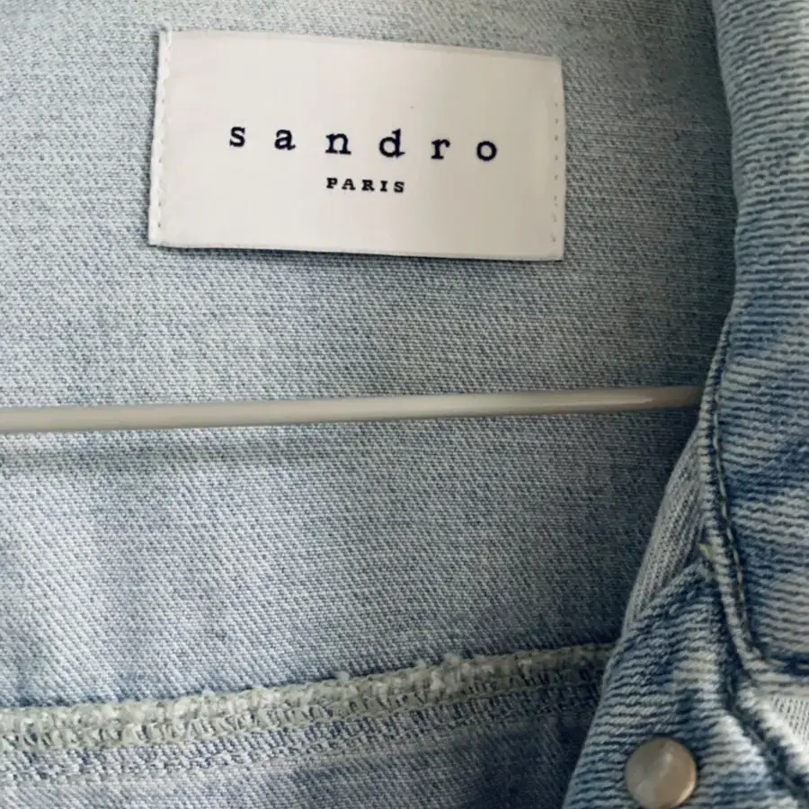 산드로 sandro 정품 데님 자켓 원가 70만원후반대 상품