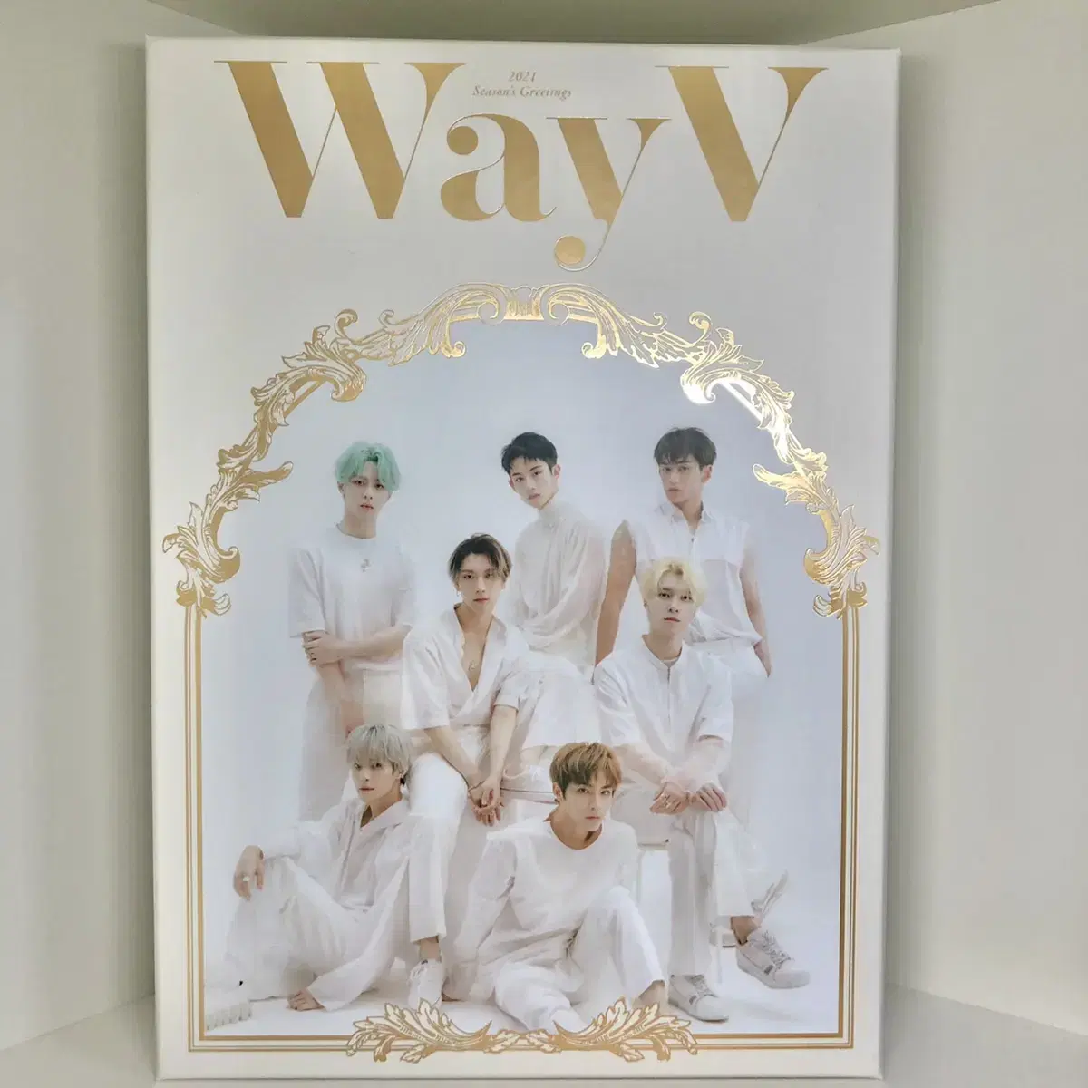 일괄 편택 무배)nct wayv 2021 시즌그리팅, 구성품 양도