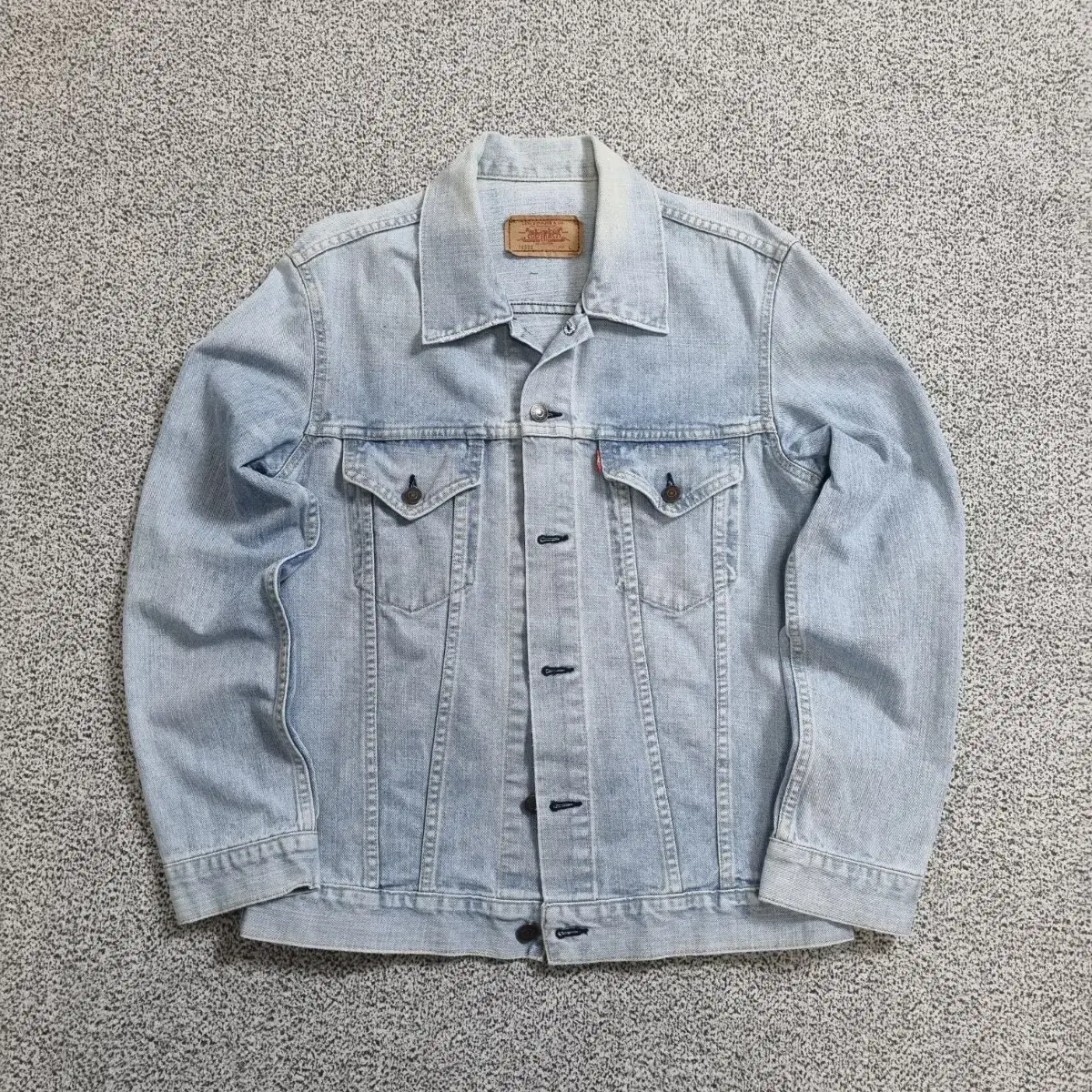 L 리바이스 연청 데님 청자켓 . Levi's 빈티지