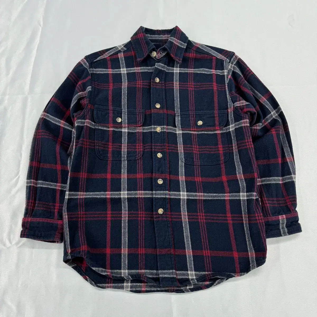 [XS] Muscric Tartan Check Flannel Shirt