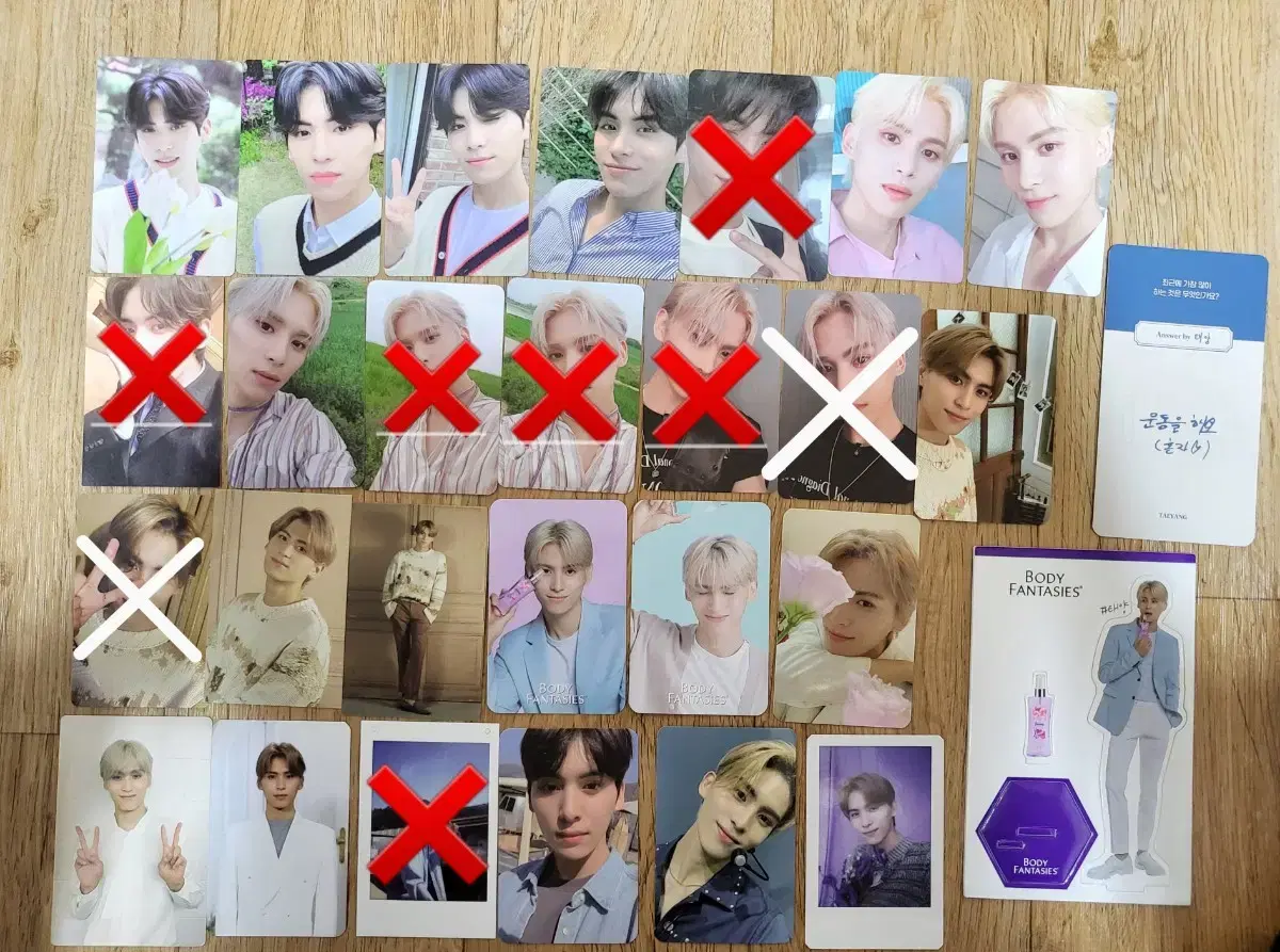 SF9 yoo taeyang sells photocards