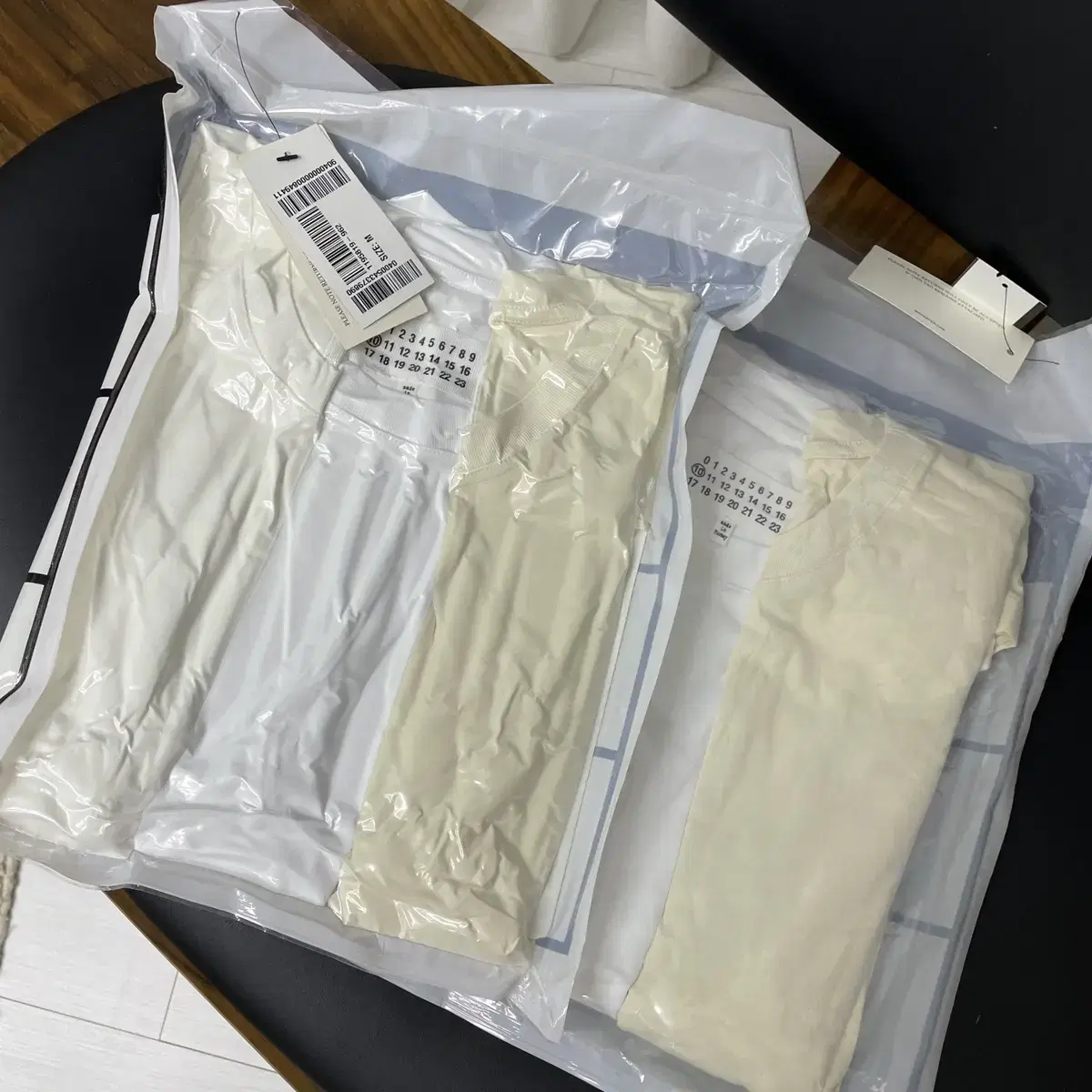 마르지엘라 3 pack T-shirt M