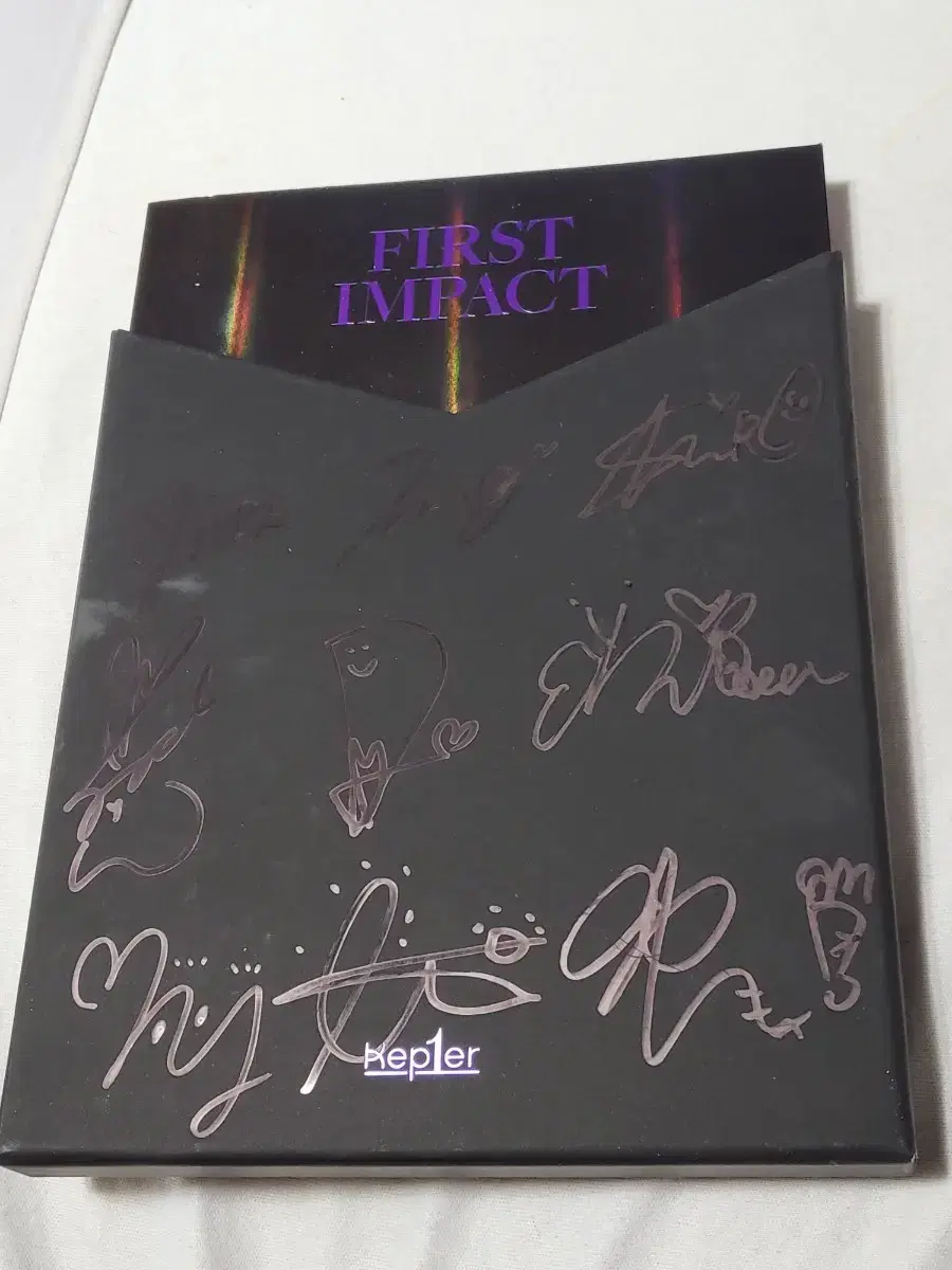 kep1er autographed album vials