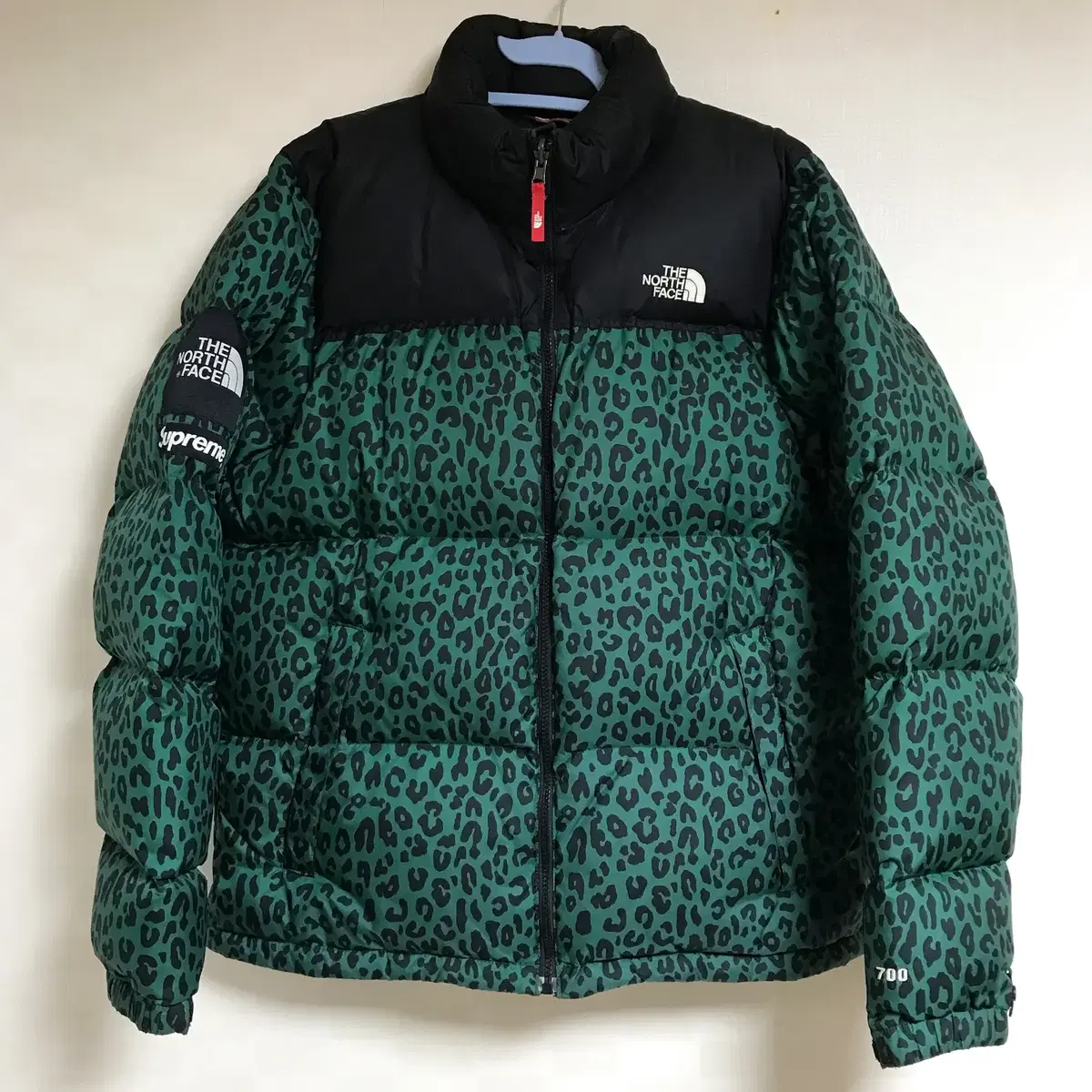 [XL] Supreme The North Face 11FW Leopard Knopsie Green