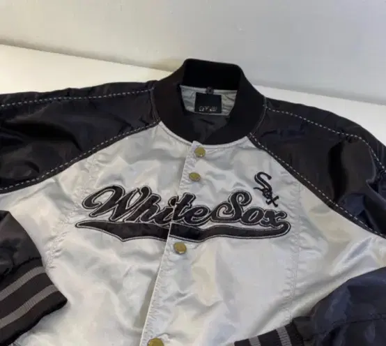 MLB White Sox Oversized Varsity Jacket