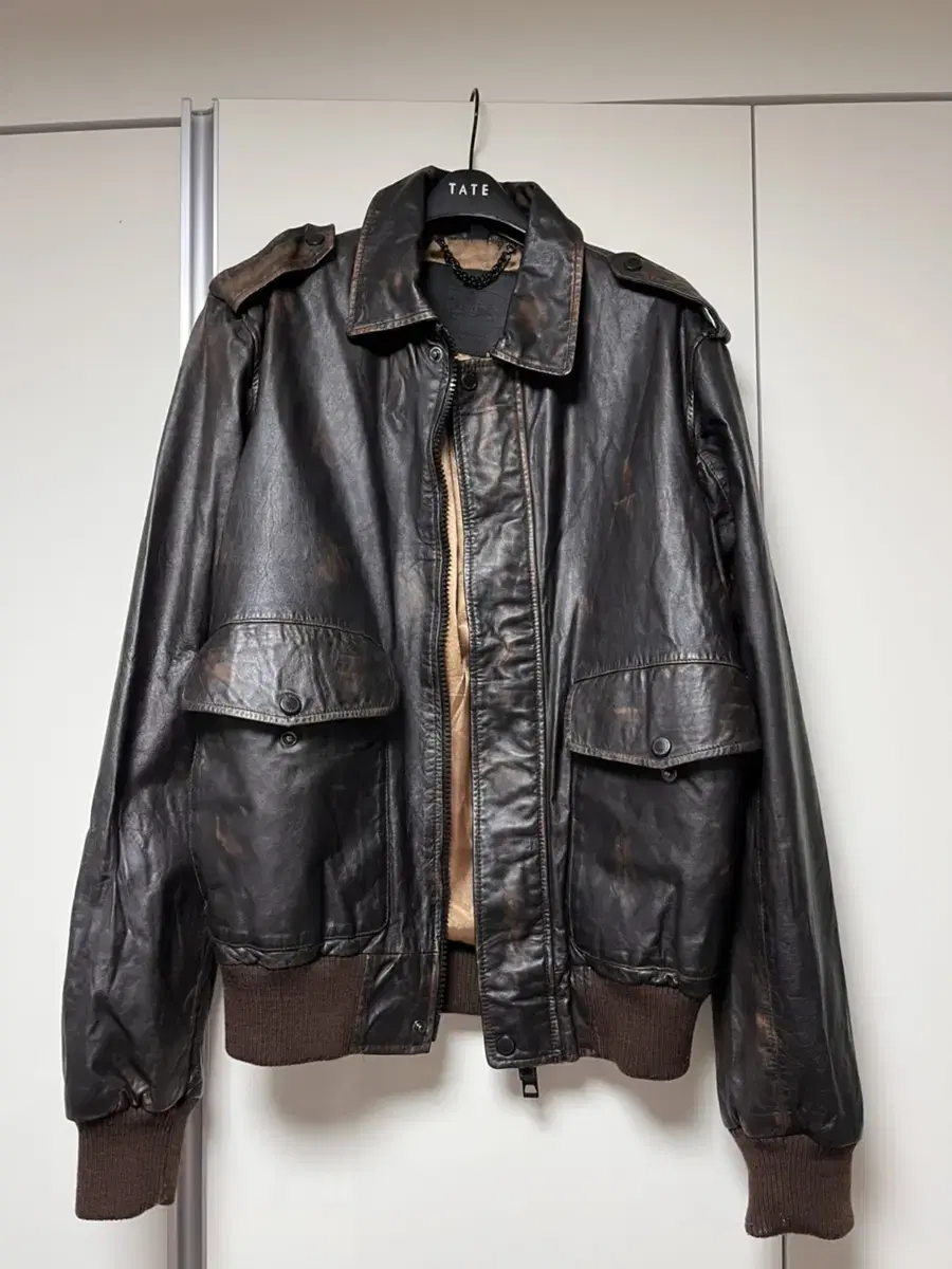 Burberry Prosum Leather Jacket