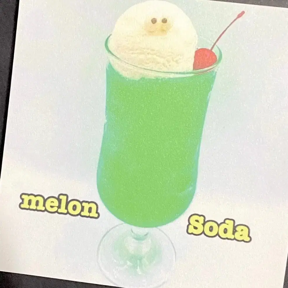 멜론소다 떡메모지 melon soda 키치다꾸 감성빈티지