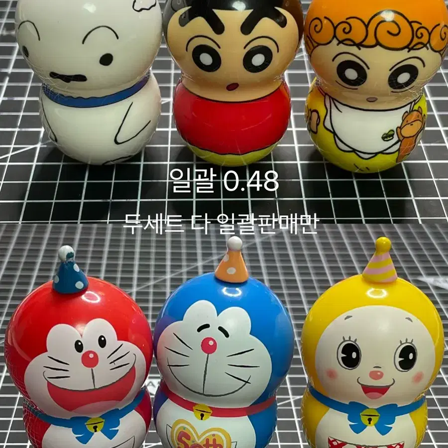 오뚝이 (산리오, 뽀로로, 키티, 시크릿쥬쥬, 신비아파트, 짱구)