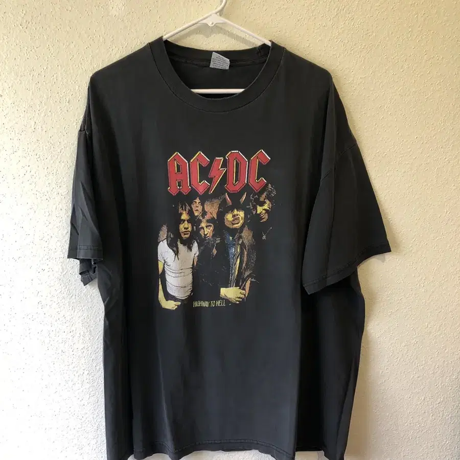 acdc 빈티지 밴드티 90's XL