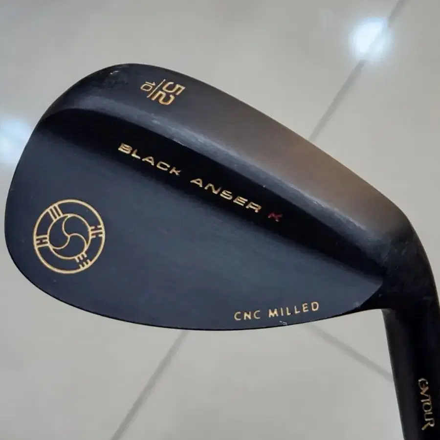 BLACK ANSWER K 흑연철 FORGED 단조 중고 웨지 52도