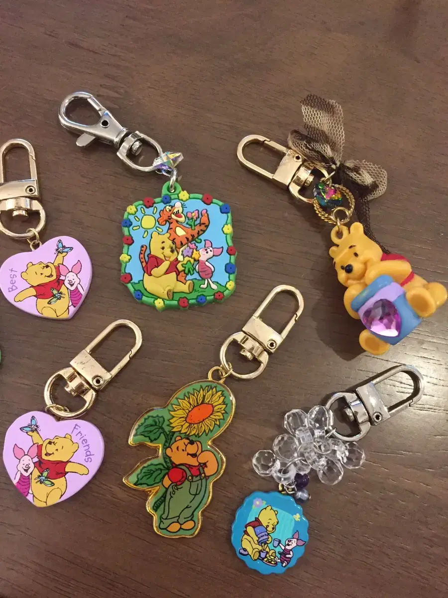 Tax-free 8-piece set of vintage accessories (keyring)