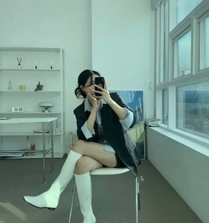 박시핏 자켓