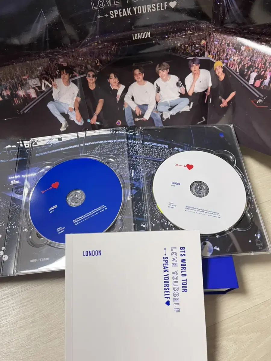 방탄 스픽콘 런던(웸블리) DVD