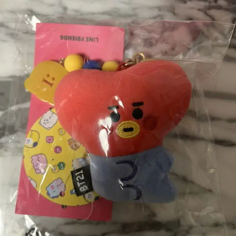 bt21 타타 젤리 키링