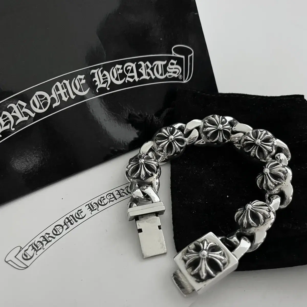 [Genuine] Crosslink Chrome Hearts Bracelet