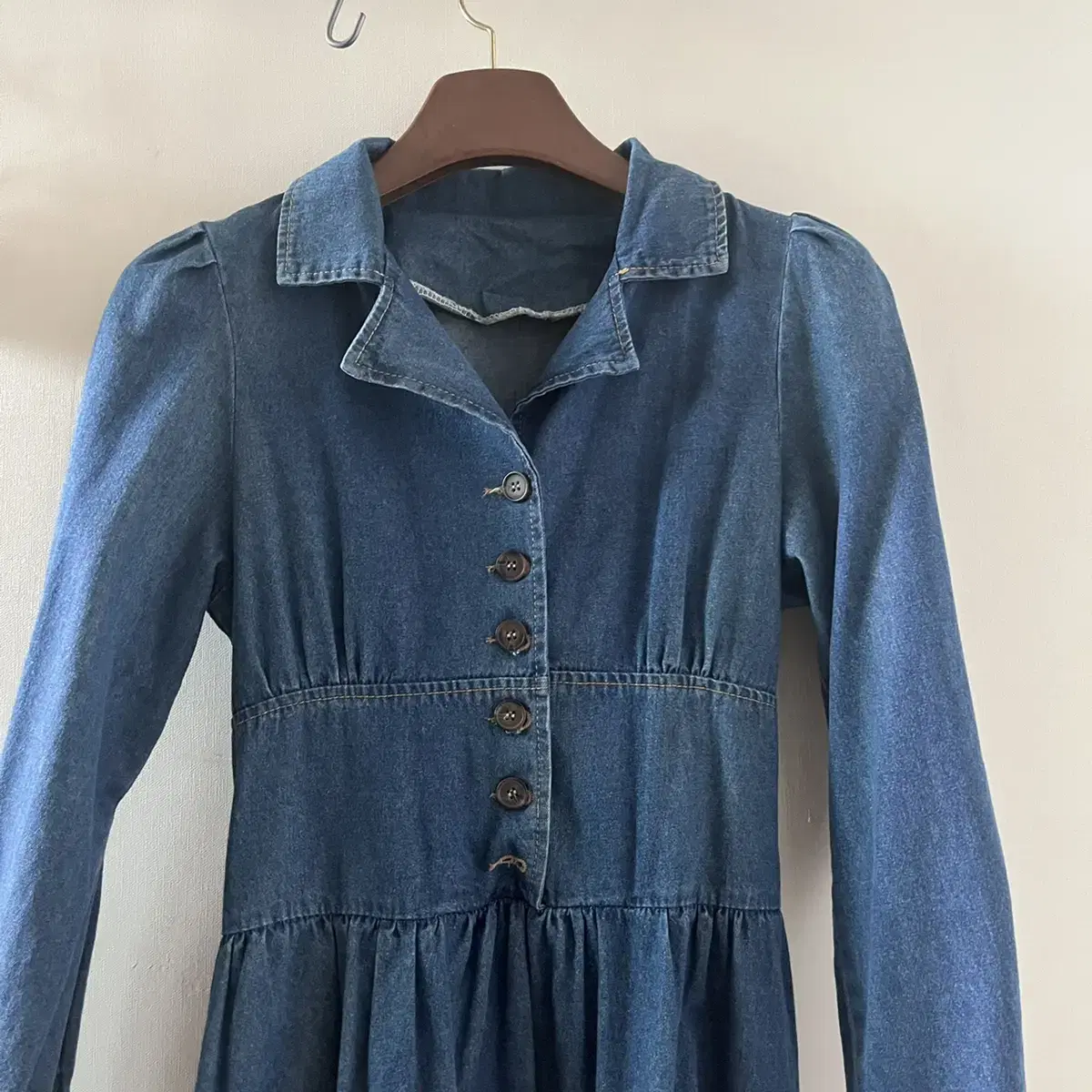 Denim dress, sturdy