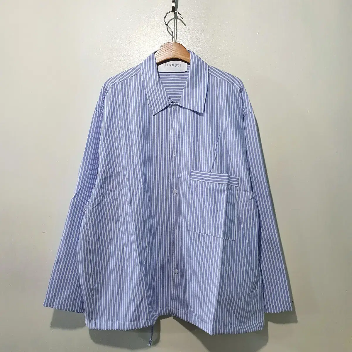 SS신상) String Stripe Shirt Jacket 3color