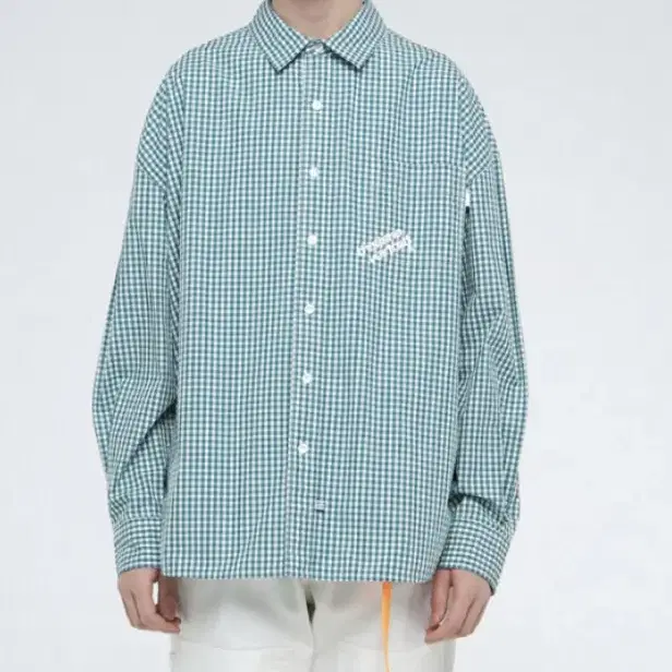 디스이즈네버댓 셔츠(DIA-Logo Gingham Check Shirt)