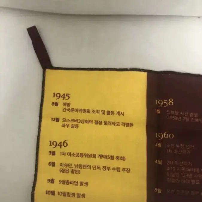 [레어템] 한국사 1945~ 패브릭포스터 *공시생&수험생 추천*