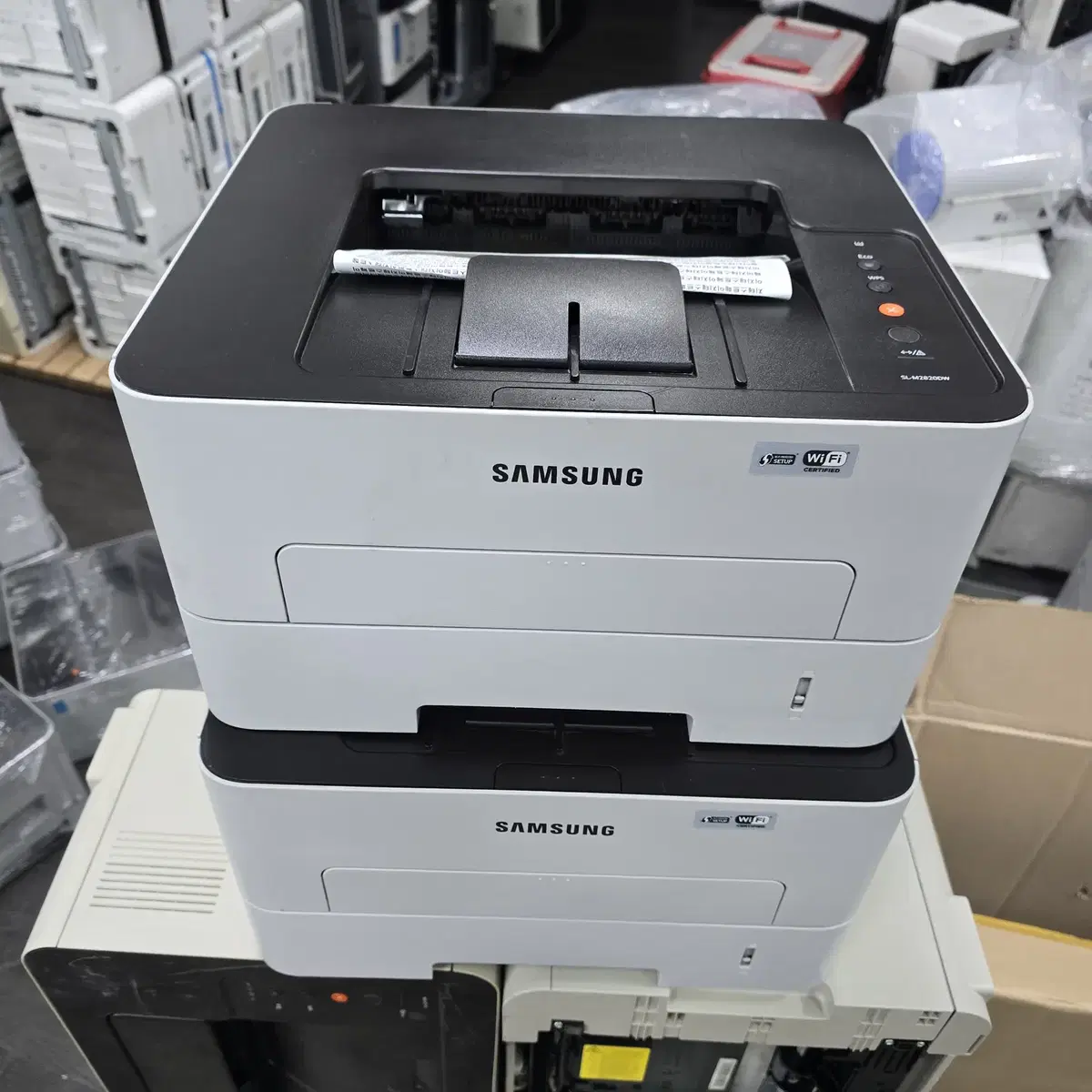 삼성sl-m2820dw토너2개    90,000만원  무선양면