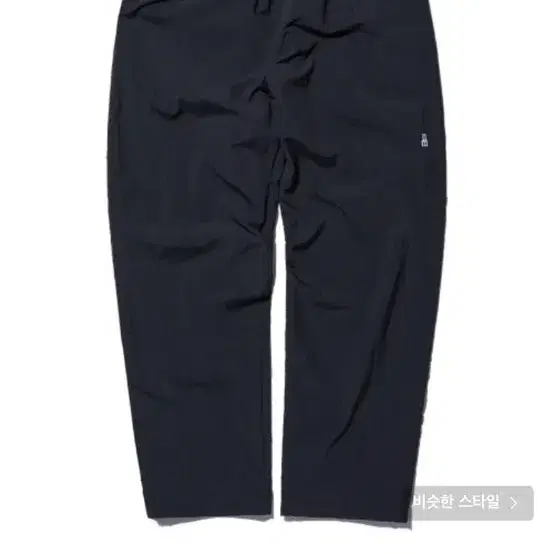 새상품노메뉴얼 RELAXED STP PANTS - BLACK 나일론 팬츠